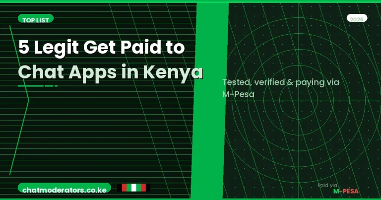 5 Legit Get Paid to Chat Apps
