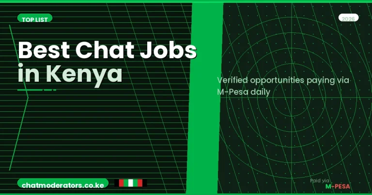 The Best Chat Jobs in Kenya