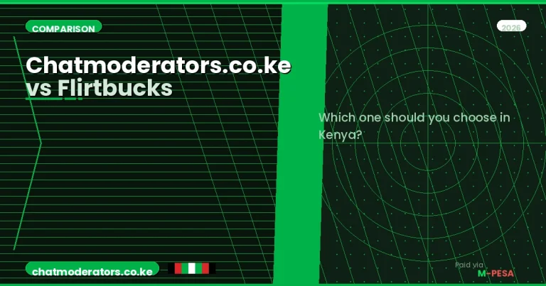 ChatModerators.co.ke vs. Flirtbucks: